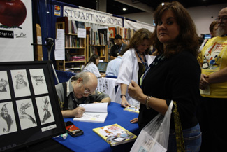 Eric signing for  Sheri Sinclair