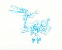 Tummy Trouble animation key. Copyright Disney/Amblin' 1989.